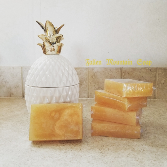 Handmade, Pineapple Soap Bar. - Picture 1 of 1